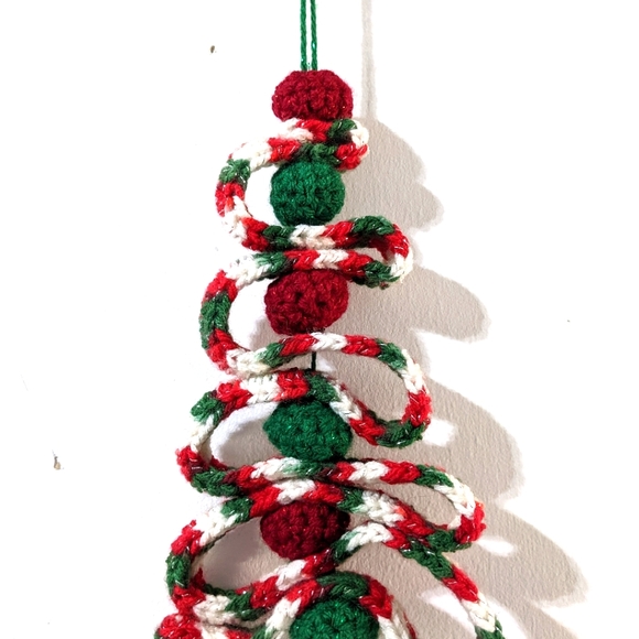 🎄NEW Christmas Tree Ornament Decoration HANDCRAFTED Crochet - Picture 6 of 7